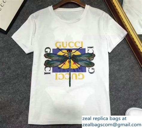 dragonfly gucci shirt replica 2018|how to find gucci shirt.